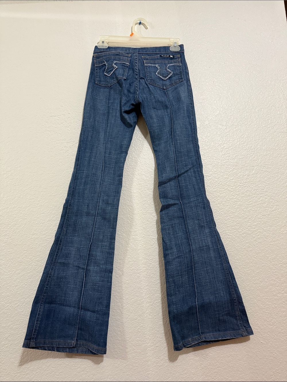 Frankie B. Dark Indigo Flared Jeans